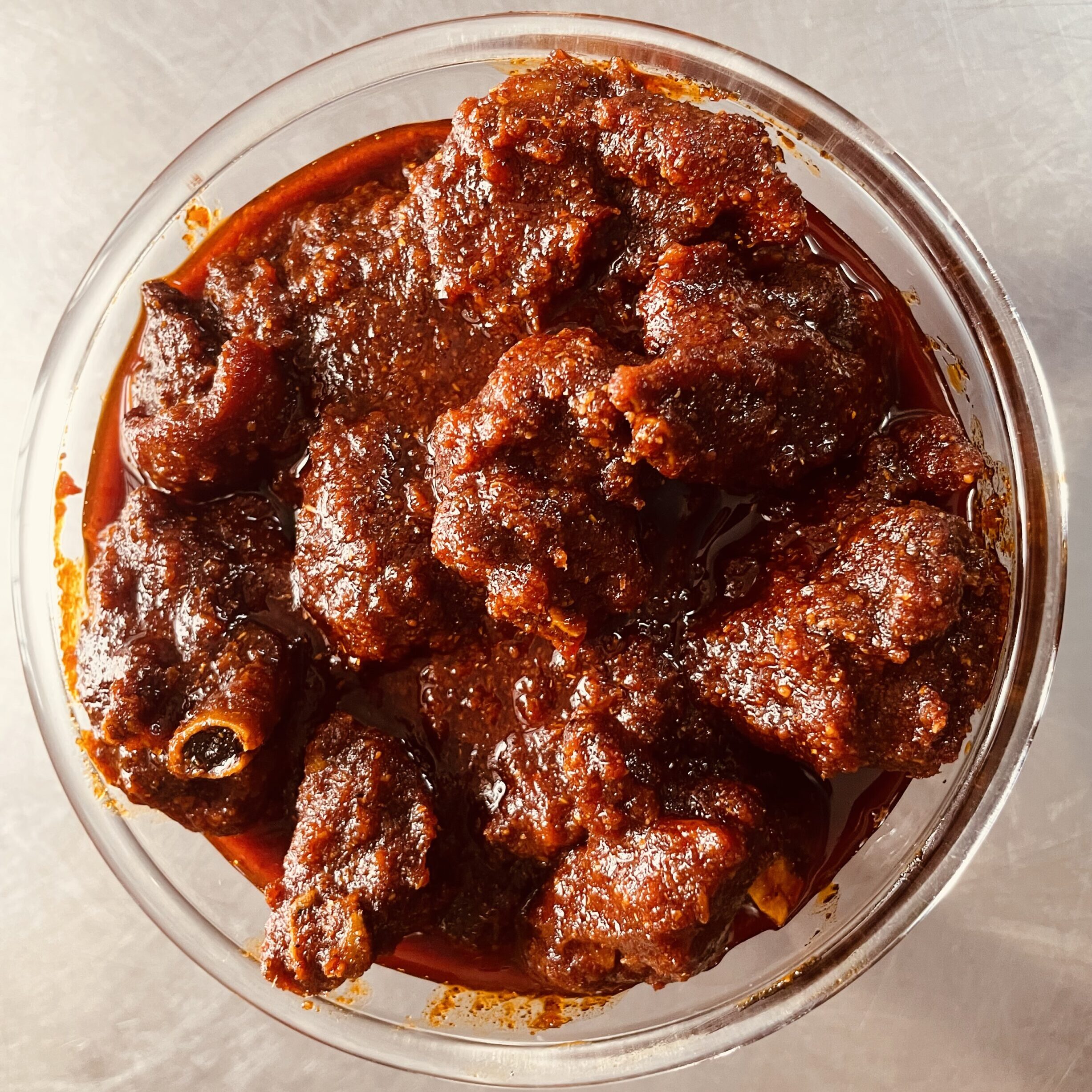 Chicken bone pickle