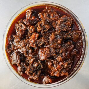 Mutton bone pickle